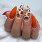 Autumn Skies, Pumpkin Pies (CjSH-101) Steel Nail Art Layered Stamping Plate