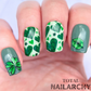 Shake Your Shamrocks (CjSH-103) Steel Nail Art Layered Stamping Plate