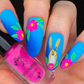Bunny Bliss (CjSH-112) Etched Nail Art Stamping Plate