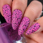 Freaky Little Friends (CjSH-130) Etched Nail Art Stamping Plate