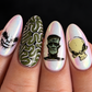 Freaky Little Friends (CjSH-130) Etched Nail Art Stamping Plate