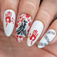 Freaky Little Friends (CjSH-130) Etched Nail Art Stamping Plate