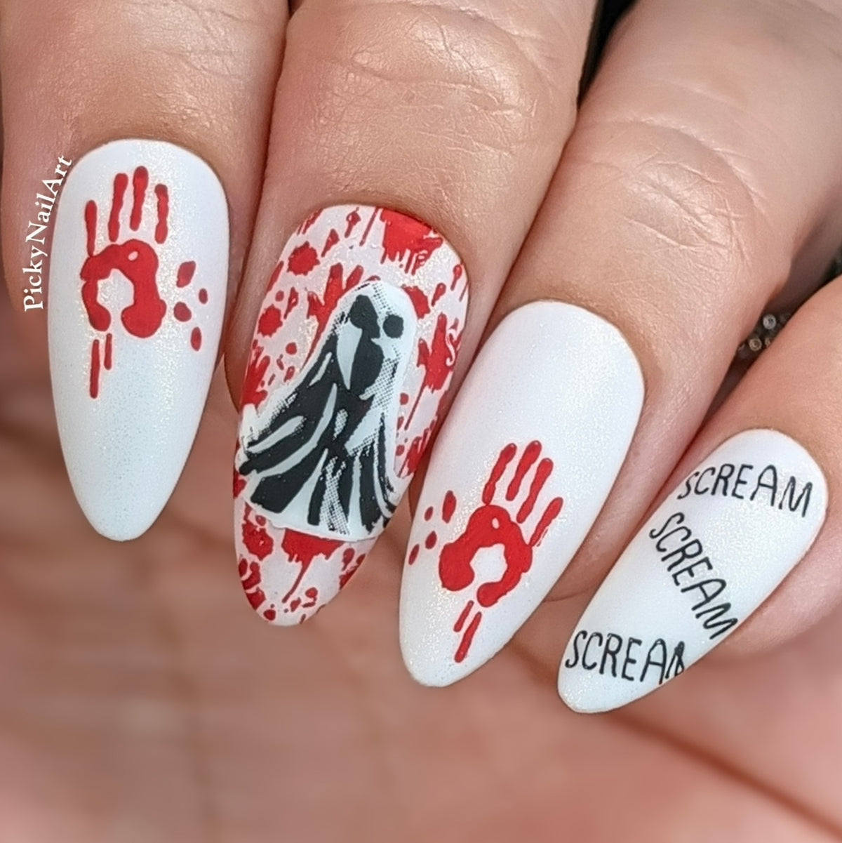 Freaky Little Friends (CjSH-130) Etched Nail Art Stamping Plate