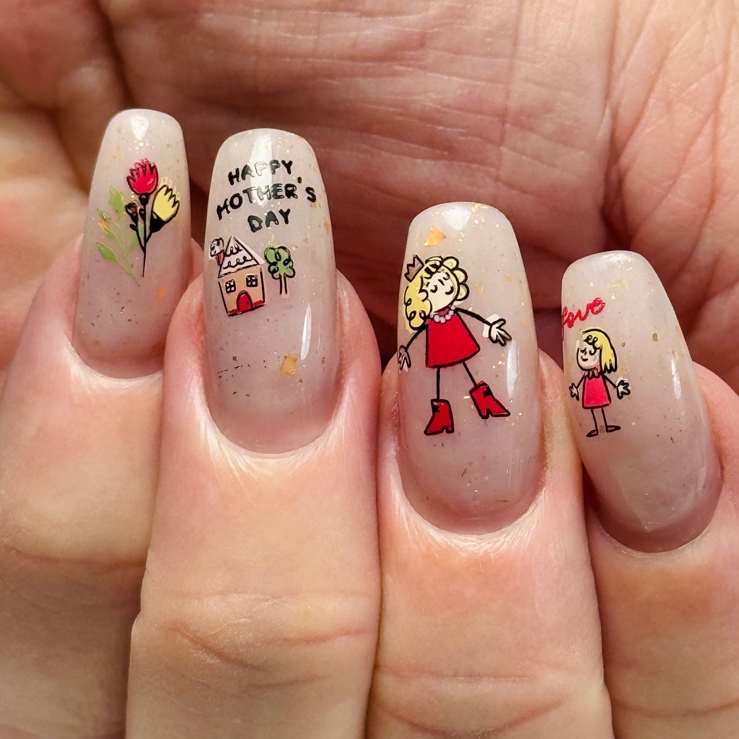 Made for Mom (CjSH-137) Etched Nail Art Stamping Plate