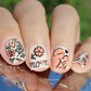I LoVe my MoM! (CjSH-19) Steel Nail Art Layered Stamping Plate