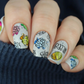 Cartoony Easter (CjSH-52) Steel Nail Art Layered Stamping Plate