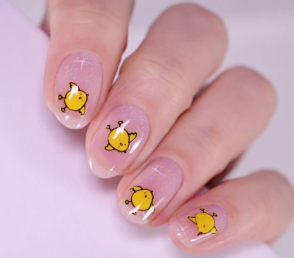 Hoppy Easter (CjSH-63) Steel Nail Art Layered Stamping Plate