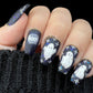 The Ghost (CjS-H-78) Etched Nail Art Stamping Plate