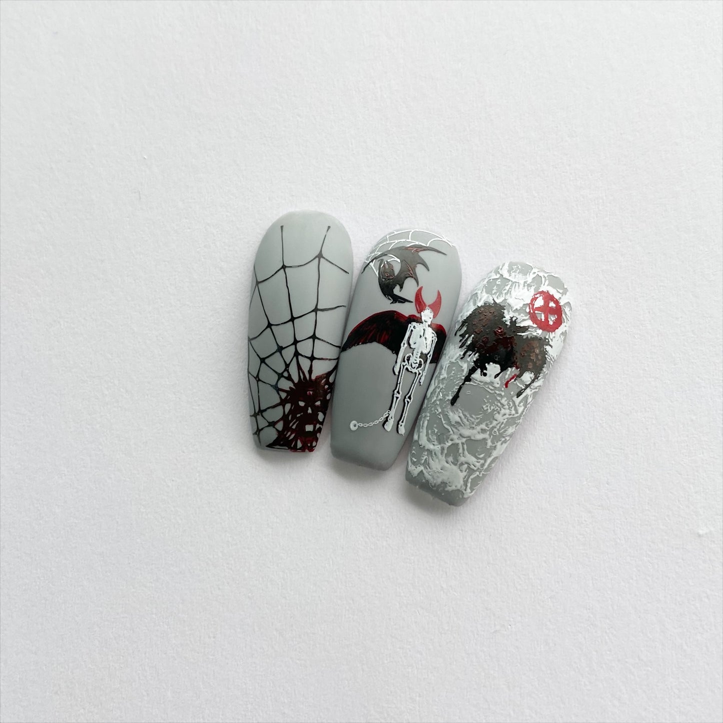 Lil Devil (CjSH-83) Steel Nail Art Stamping Plate