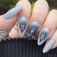 Nightmare (CjSH-82) Etched Nail Art Stamping Plate