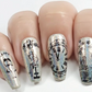 New Year, New You! (CjSH-84) Steel Nail Art Stamping Plate