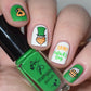 I Pinch Back (CjSH-86) Steel Nail Art Stamping Plate