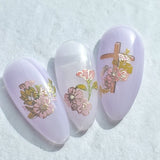 Easter Floral (CjSH-88) Steel Nail Art Layered Stamping Plate