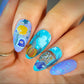 Sweet Little Witch (CjSH-90) Steel Nail Art Layered Stamping Plate