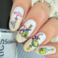 Sweet Little Witch (CjSH-90) Steel Nail Art Layered Stamping Plate