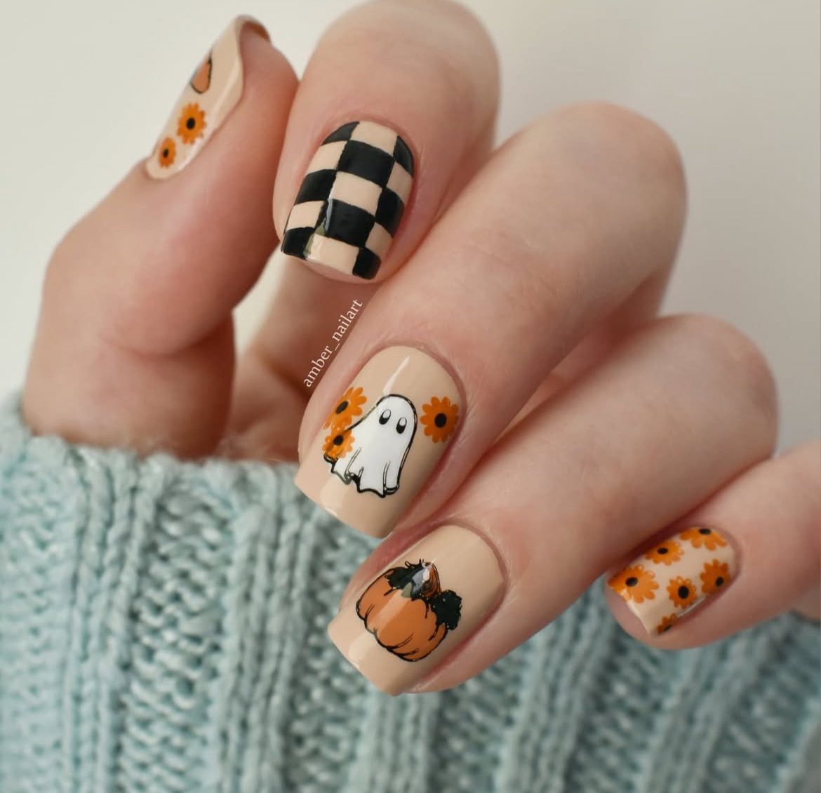 Patterned Halloween (CjSH-95) Steel Nail Art Layered Stamping Plate