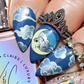 Lunar Lullaby (CjSLC-105) Etched Nail Art Stamping Plate