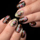Midnight Muse (CjSLC-106) Etched Nail Art Stamping Plate