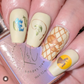 Catch of the Day (CjS-LC-54) Etched Nail Art Stamping Plate
