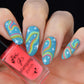 Funky Swirls (CjSLC-82) Steel Nail Art Stamping Plate