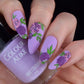 Flora (CjSLC-87) Steel Nail Art Stamping Plate