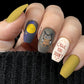 Owl is Good (CjSLC-96) Etched Nail Art Stamping Plate