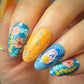 Celina Ryden - Boho Vibes (CjSLC-97) Steel Nail Art Layered Stamping Plate