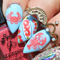 The Sweet Life (CjSLE-14) Etched Nail Art Stamping Plate