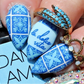The Sweet Life (CjSLE-14) Etched Nail Art Stamping Plate