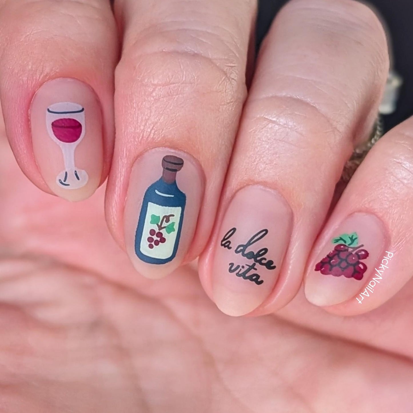 The Sweet Life (CjSLE-14) Etched Nail Art Stamping Plate
