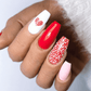 stunning-manciured-hand-with-nail-art-designs-of-animal-print-heart-pattern