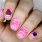 Sugar Rush (CjSV-53) Steel Nail Art Layered Stamping Plate