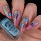 Love In Layers (CjSV-55) Steel Nail Art Layered Stamping Plate