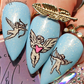 Cupid's Canvas (CjSV-57) Etched Nail Art Stamping Plate