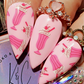 Sealed With a Kiss (CjSV-59) Etched Nail Art Stamping Plate