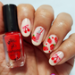 Sealed With a Kiss (CjSV-59) Etched Nail Art Stamping Plate