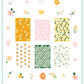 Crazy for Daisies (CjS-385) Steel Nail Art Layered Stamping Plate