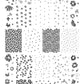 Crazy for Daisies (CjS-385) Steel Nail Art Layered Stamping Plate