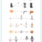 layered-nail-art-stamping-plate-how-to-card-with-colorful-designs-of-pumpkins-skeletons-a-black-hat-and-witches