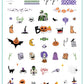 layered-nail-art-stamping-plate-inspo-card-with-colorful-designs-of-pumpkins-bats-witches-and-words-for-nail-art