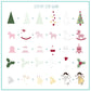 Tis the Season (CjSC-94) Etched Nail Art Stamping Plate