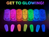 Stamping Polish Kit - Glow in the Dark (7 Colors)