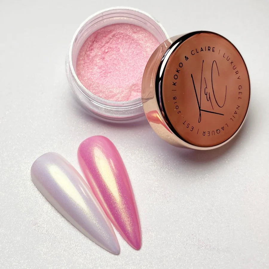 KoKo & Claire Glaze Color Shifting Chrome Powders