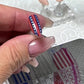 Stars, Stripes & Snacks (CjSH-139) Etched Nail Art Stamping Plate