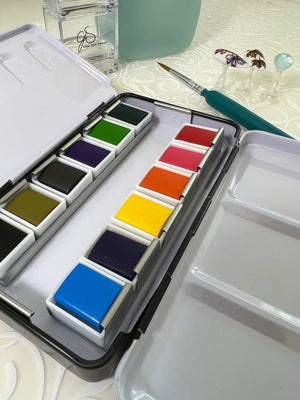 Watercolor Paints - Primary (12 colors)
