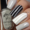 #15 Stone Cold - Nail Stamping Color (5 Free Formula) Polish Clear Jelly Stamper 