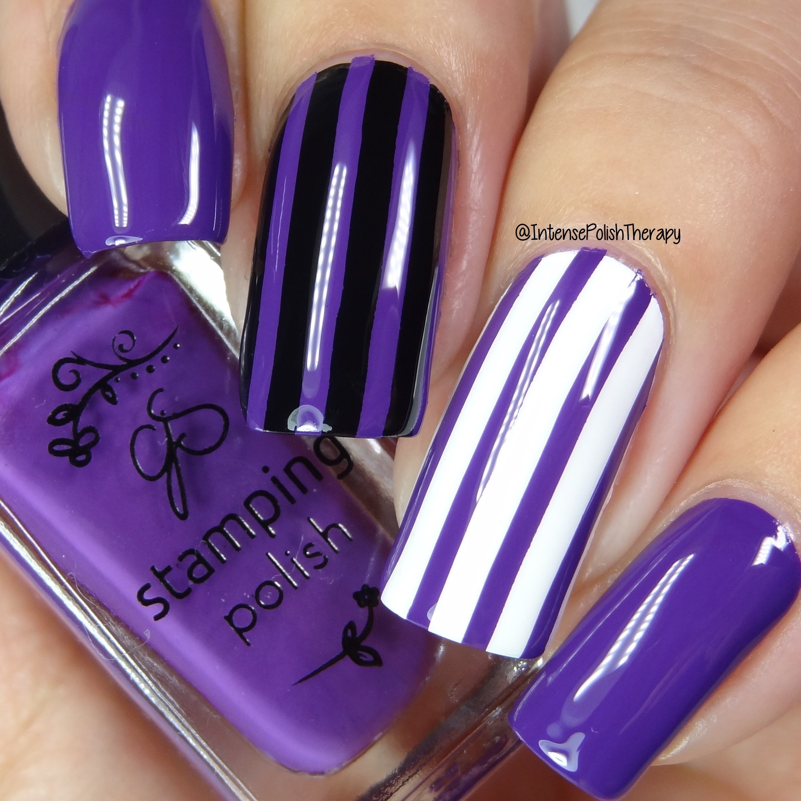 #16 Shiraz - Nail Stamping Color (5 Free Formula) Polish Clear Jelly Stamper 