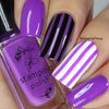 #18 I Brought Beverages - Nail Stamping Color (5 Free Formula) Polish Clear Jelly Stamper 
