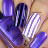 #30 Plum Crazy - Nail Stamping Color (5 Free Formula) Polish Clear Jelly Stamper 