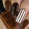 #31 You Had Me at Chocolate - Nail Stamping Color (5 Free Formula) Polish Clear Jelly Stamper 